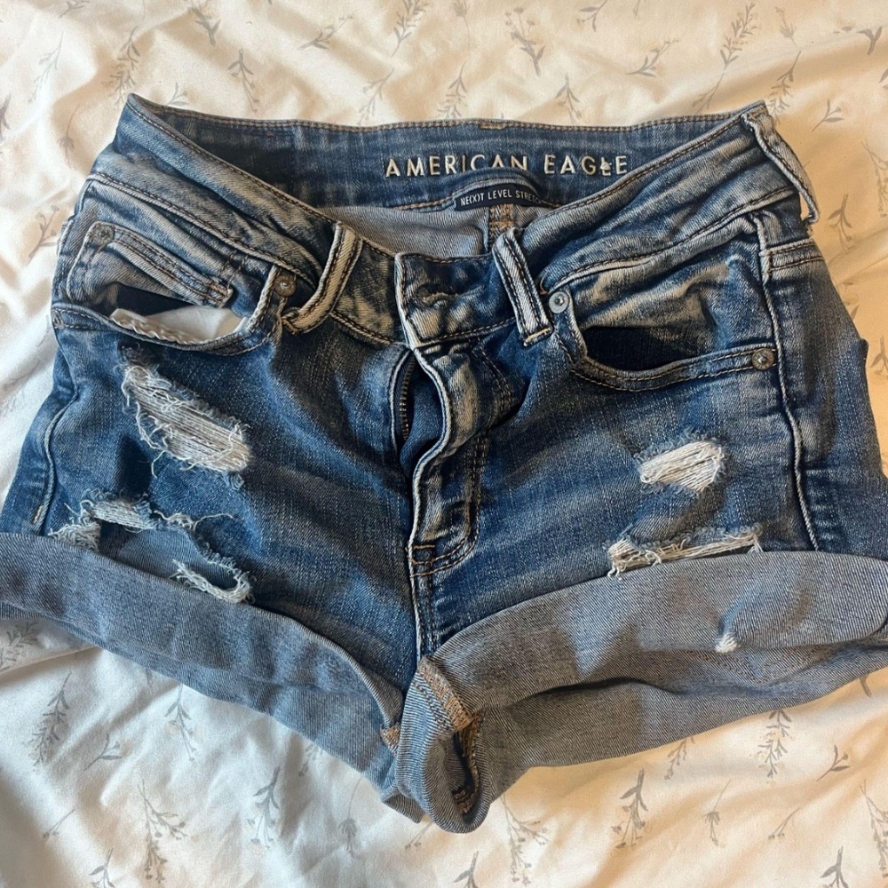 American Eagle jean shorts